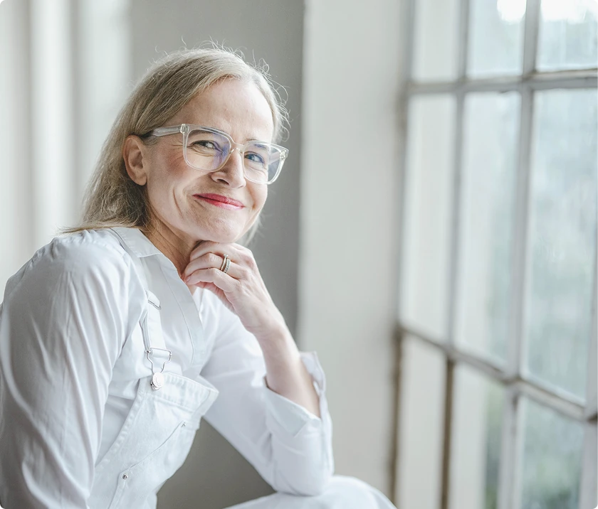 Janine Zahno, Inhaberin des Kosmetik-Studios Visual in Zug
